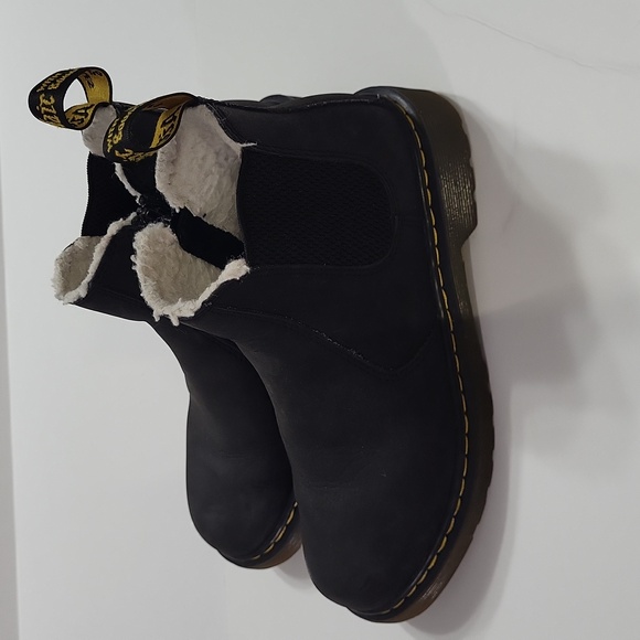 Dr. Martens Black 2976 Leonore Boots Girl's Size 3 - Picture 4 of 16